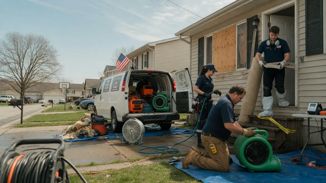 Water Damage Restoration in Prentice, WI near me